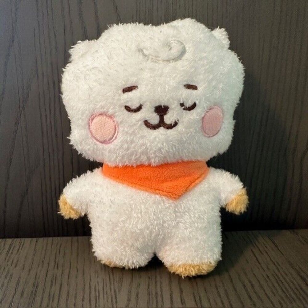 BT21 Line Friends Official Tatton Baby‎ Plush Doll White 6"